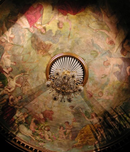 plafond du Théâtre de Rochefort